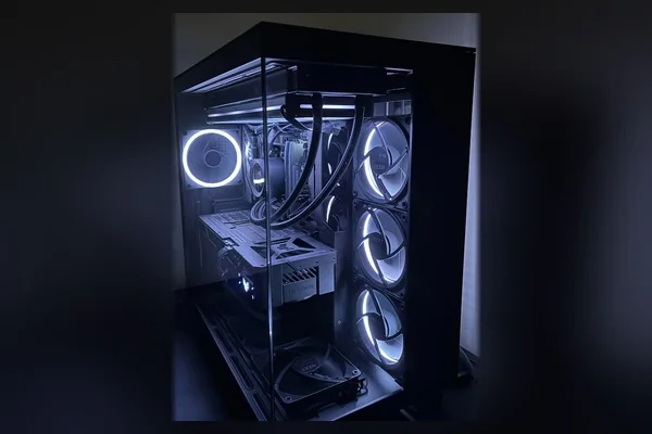 4K Ultra Rig Stealth Matte Black NZXT Chassis