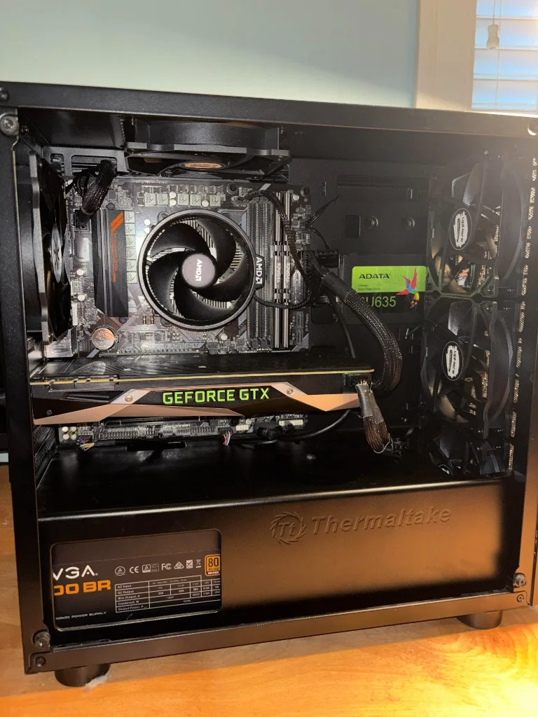 PC Chassis After Professional Dust Extraction